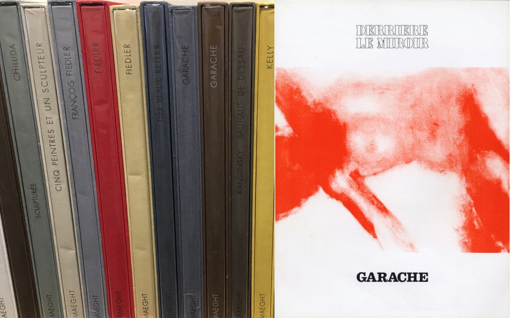 Иллюстрированная Книга Garache - GARACHE. DERRIÈRE LE MIROIR N°222. Février 1977. TIRAGE DE LUXE SIGNÉ..
