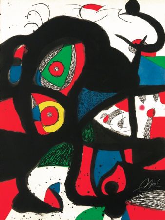 Офорт И Аквитанта Miró - Gargantua