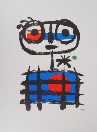 Литография Miró - Garçon imaginaire