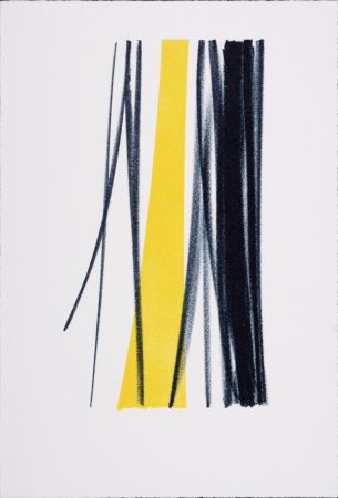 Литография Hartung - Gedanken (#4), 1987-88
