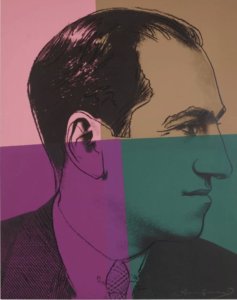Сериграфия Warhol - George Gershwin, F. & S. IIB.231 (TP), c