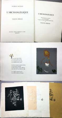 Иллюстрированная Книга Herold - Georges Bataille : ‎L'ARCHANGÉLIQUE. Notes sur Georges Bataille par Patrick Waldberg. 