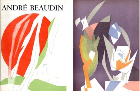 Иллюстрированная Книга Beaudin - Georges Limbour : ANDRÉ BEAUDIN, avec 9 lithographies originales en couleurs (1961).