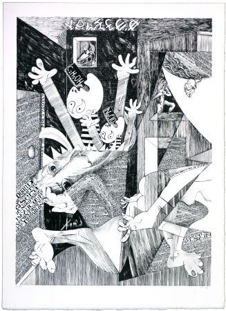 Литография Mad Meg - Gernicouille de Pine d'Assaut 3