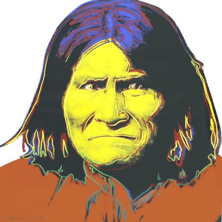 Сериграфия Warhol - Geronimo (FS II.384)