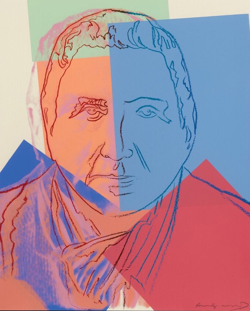 Сериграфия Warhol - Gertrude Stein (FS II.227) 