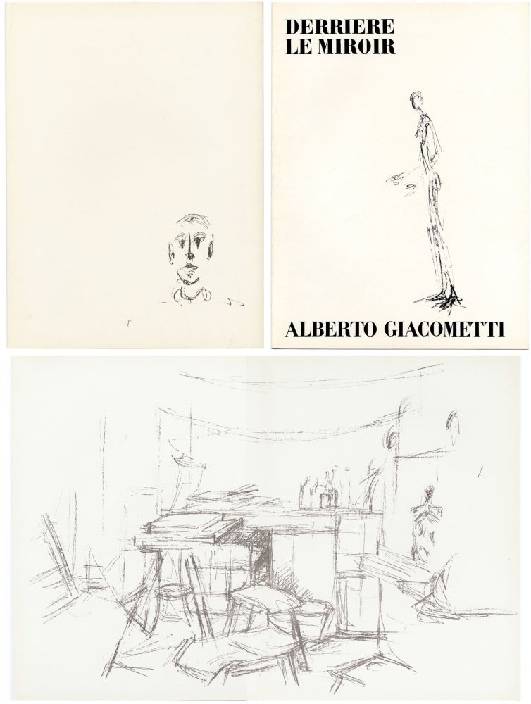 Иллюстрированная Книга Giacometti - GIACOMETTI - Jean Genet 