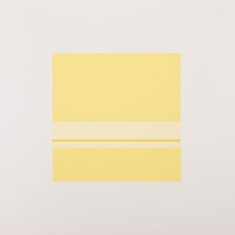 Сериграфия Calderara - Giallo