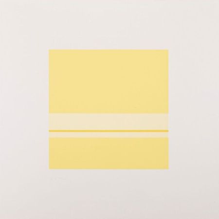 Сериграфия Calderara - Giallo