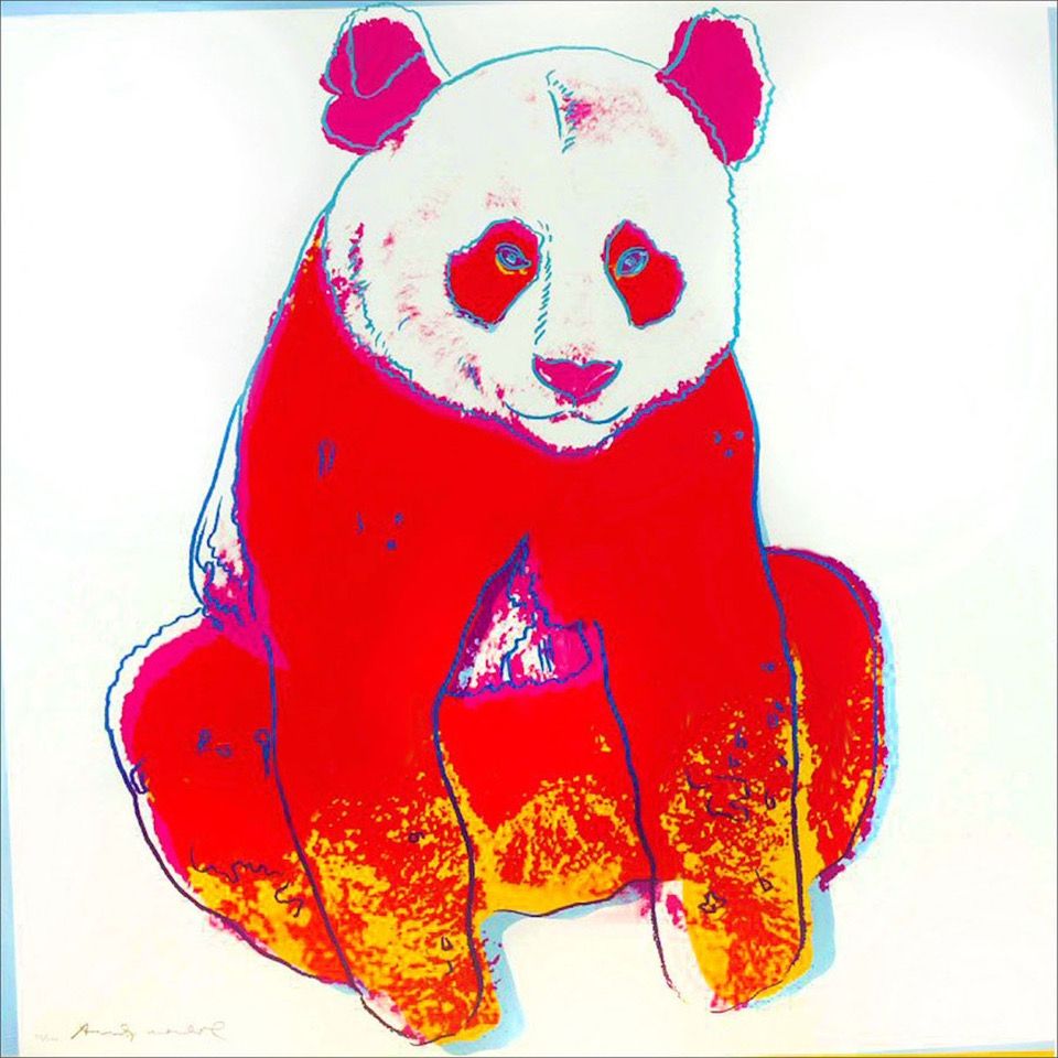 Сериграфия Warhol - Giant Panda (FS II.295)
