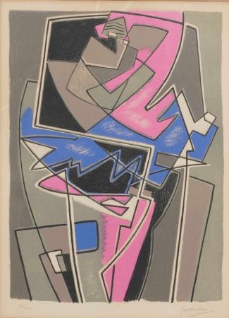 Литография Severini - Gino Severini (1883–1966) - Ballerine - Lithograph on paper - 1954