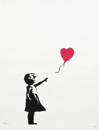 Сериграфия Banksy - Girl With A Balloon