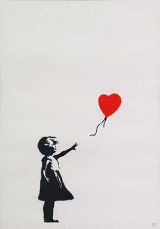 Сериграфия Banksy - Girl with Balloon