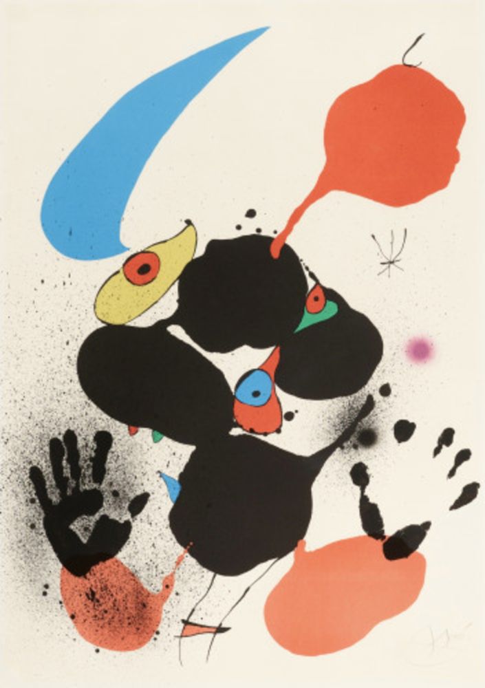 Литография Miró - Godalla