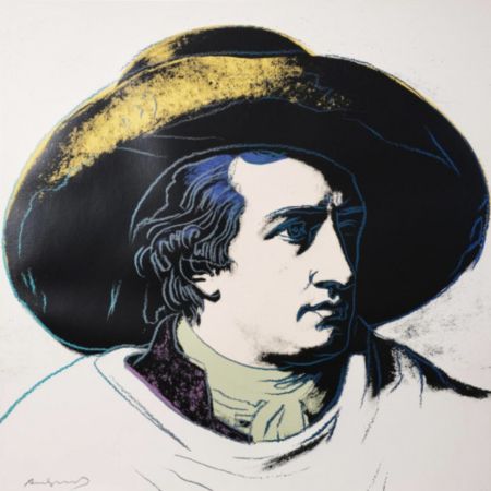 Сериграфия Warhol - Goethe