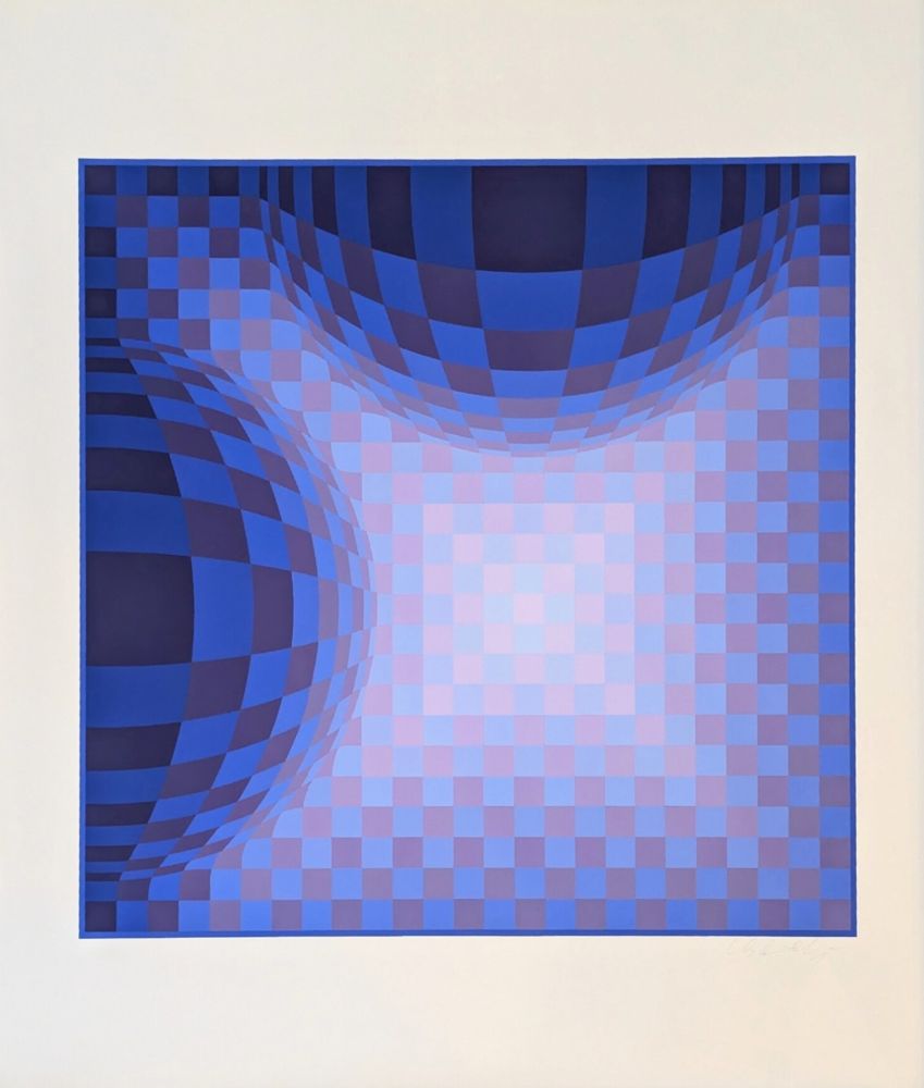 Многоэкземплярное Произведение Vasarely - Gordes OND DVA