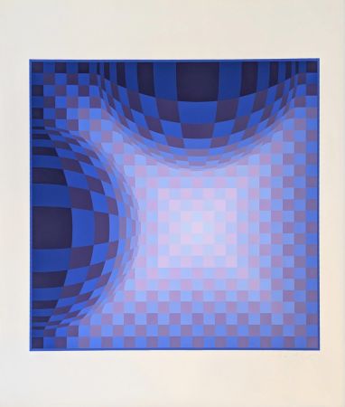 Многоэкземплярное Произведение Vasarely - Gordes OND DVA