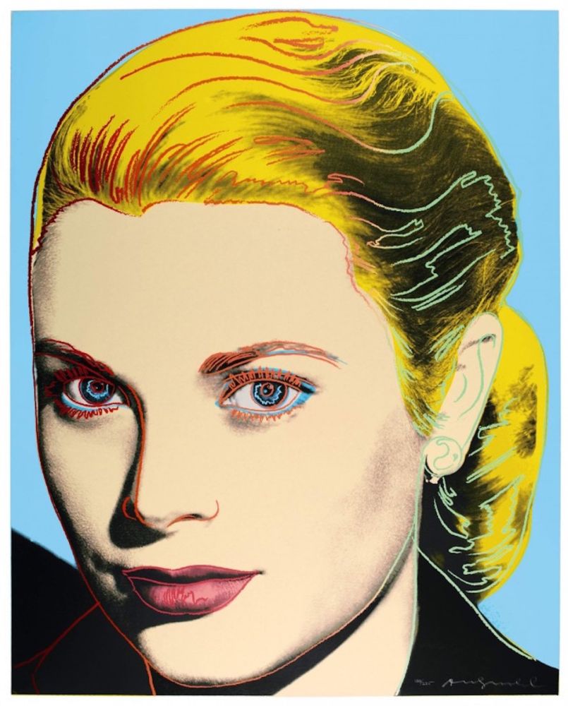 Сериграфия Warhol - Grace Kelly (FS II.305)