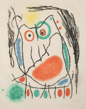 Офорт И Аквитанта Miró - Grand Duke I