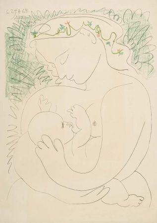 Литография Picasso - Grande maternite