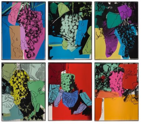 Сериграфия Warhol - Grapes Complete Portfolio