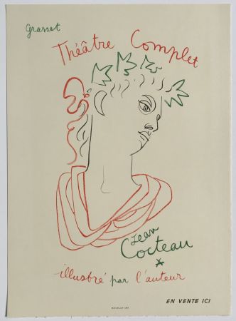 Литография Cocteau - Grasset Theatre Complet