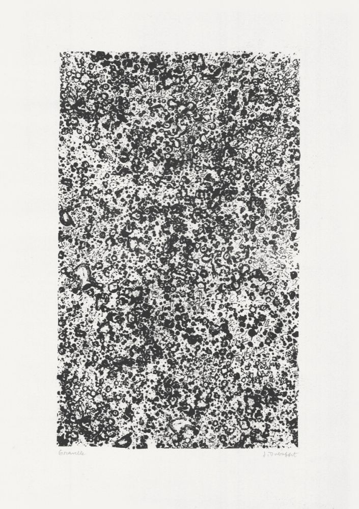 Литография Dubuffet - Gravelle (Les Phénomènes)