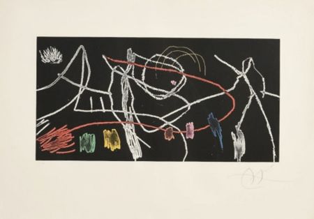 Офорт И Аквитанта Miró - Gravures Pour Une Exposition