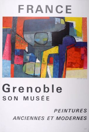 Литография Esteve - Grenoble, son musée