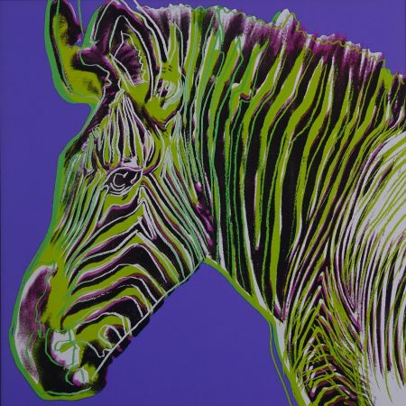 Сериграфия Warhol - Grevy’s zebra