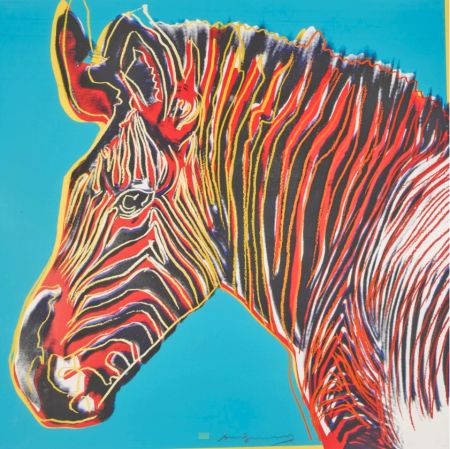 Сериграфия Warhol - Grevys Zebra (FS II.300)