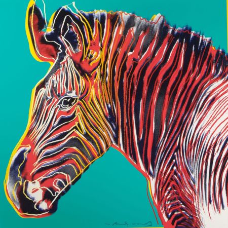 Сериграфия Warhol - Grevys Zebra (FS II.300)