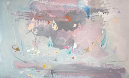 Сериграфия Frankenthaler - Grey Fireworks