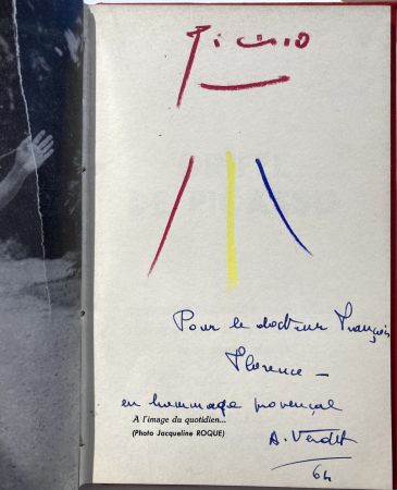 Иллюстрированная Книга Picasso - Griffe de Picasso. Editions Parler, 1958.
