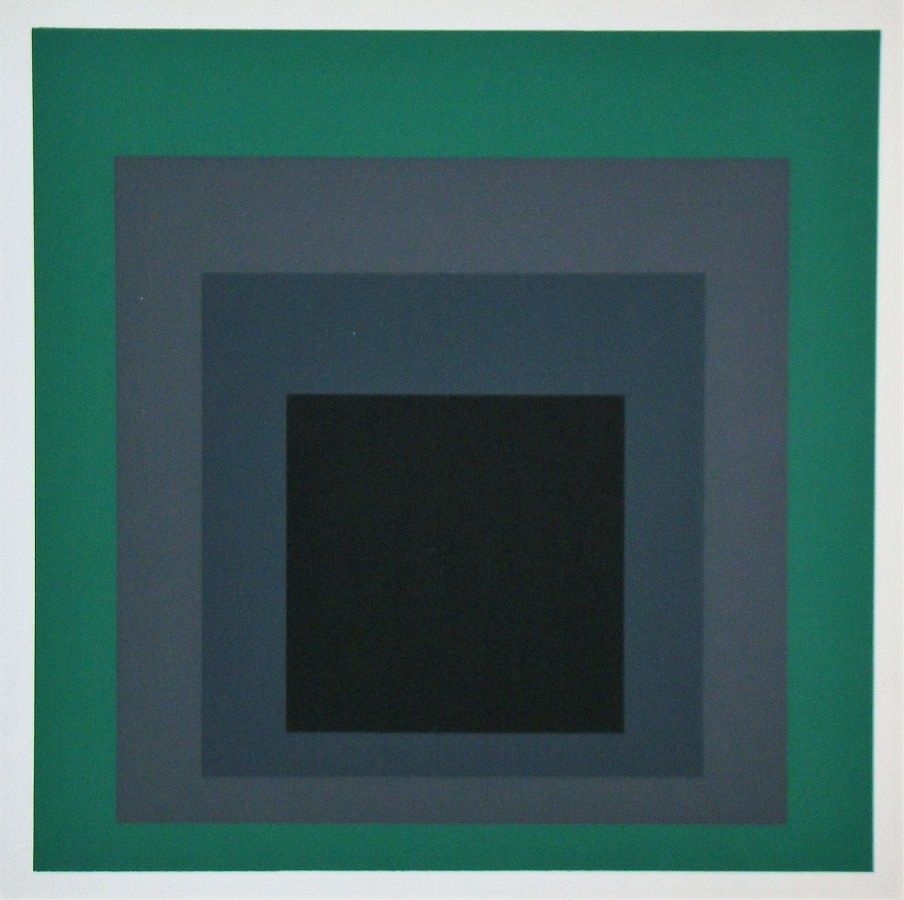 Сериграфия Albers - Grisaille and Patina, 1965