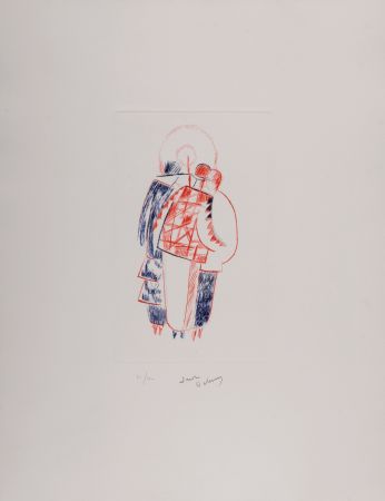 Офорт Delaunay - Groupe de femmes, 1978 - Hand-signed