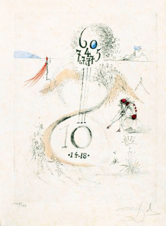 Офорт Dali - Guerre de 1914-1918