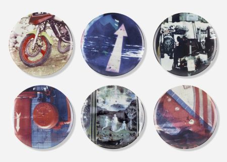 Сериграфия Rauschenberg - Guggenheim Museum Retrospective Plates