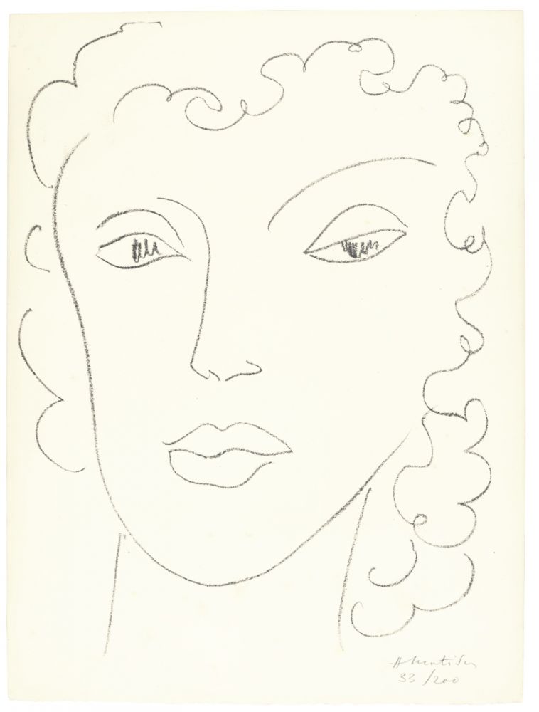 Литография Matisse - Haitïenne
