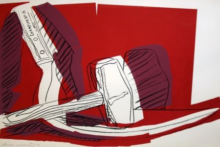 Сериграфия Warhol - Hammer and Sickle (FS II.162)