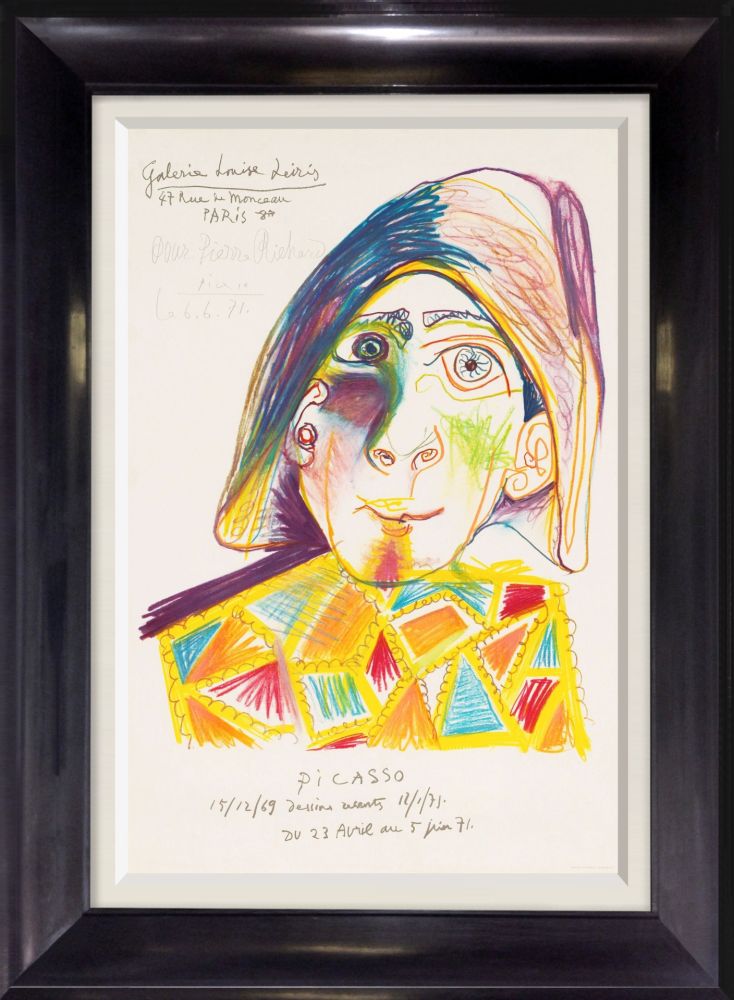 Литография Picasso - Harlequin