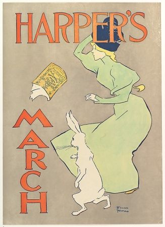 Литография Penfield - Harper's March