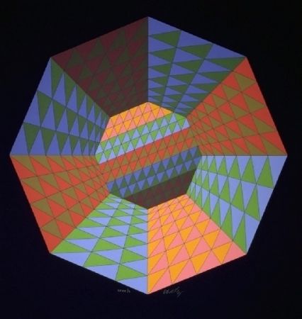 Сериграфия Vasarely - Heisenberg