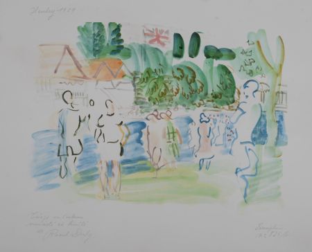 Литография Dufy - Henley 1929, 1949