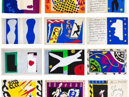 Иллюстрированная Книга Matisse - Henri MATISSE, Jazz, New York 1983, Andee Brasilier