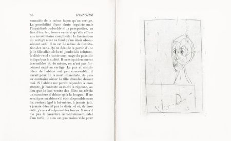 Офорт Giacometti - Histoire de Rats