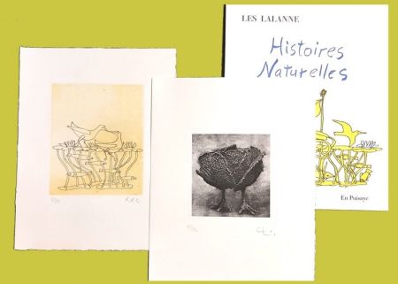 Иллюстрированная Книга Lalanne - HISTOIRES NATURELLES, CHOUPATTE + En Puisaye