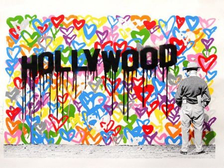 Литография Mr. Brainwash - Hollywood