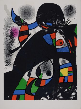 Литография Miró - Homage to San Lazzaro, 1975