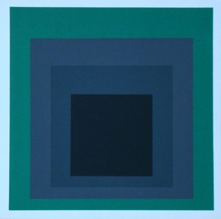 Сериграфия Albers - Homage to the Square - Grisaille and Patina, 1965